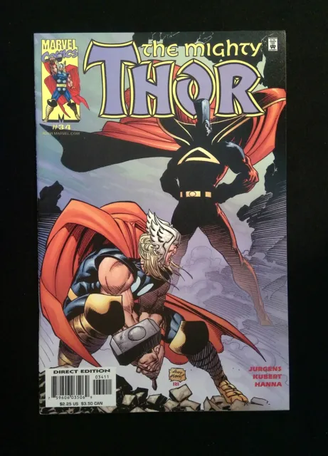 Thor #34 (2Nd Series) Marvel Comics 2001 Vf+