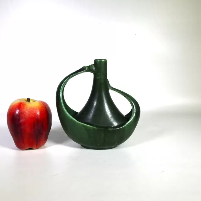Hampshire Pottery Arts & Craft Matte Green Vase