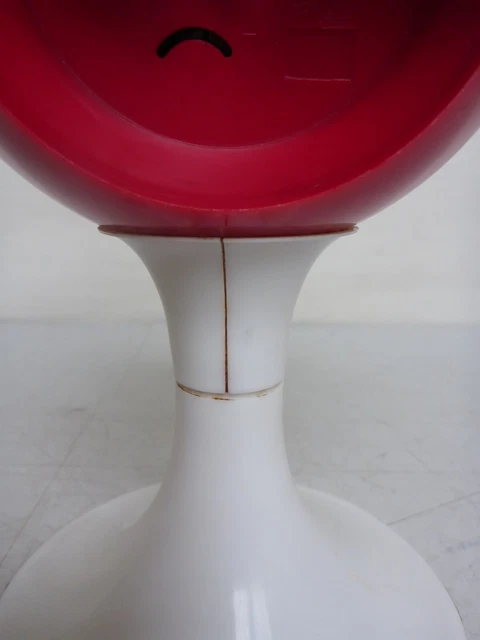 alter Wecker Kugel alte Uhr Kunststoff DDR victoria made in romania 70er 10