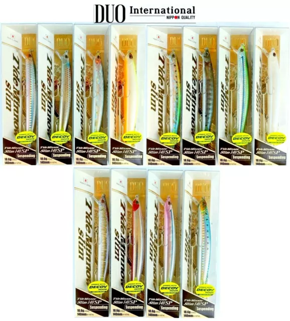 DUO Tide Minnow Slim 140SP Saltwater Fishing Lure,Hard Bait,Minnow,Barracuda