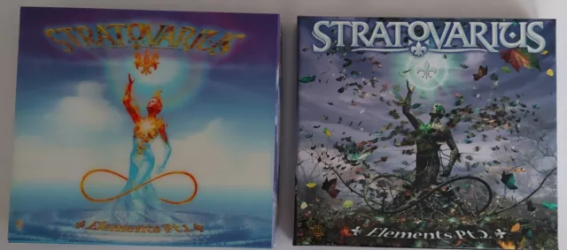 STRATOVARIUS 2 deluxe CD box-sets, Elements Pt. 1 & Elements Pt. 2