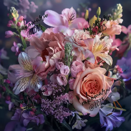 Blumenstrauß, digitales Bild, Foto, Hintergrund, Desktop-Kunst