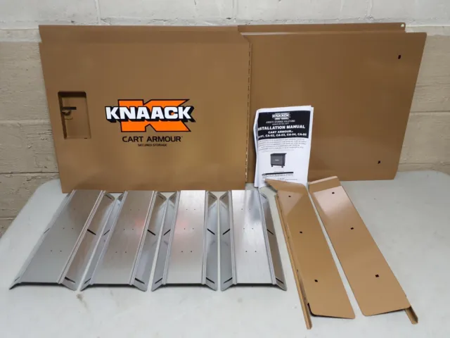 Knaack Cart Armour Cart Security Paneling 4520-88 *INCOMPLETE NO END PANELS*