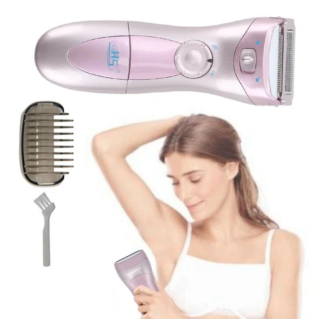 Bikini removedor de pelo pierna húmedo seco recortador afeitadora eléctrica dama mujer