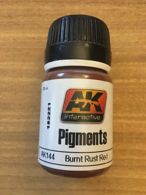 AK 144 Burnt Rust Red - AK Pigments - 35 ml