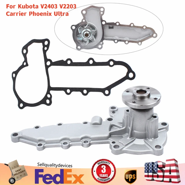 CT4-134 Water Pump 25-15568-00 For Kubota V2403 V2203 Carrier Phoenix Ultra
