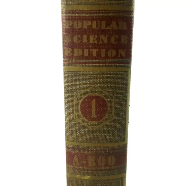 1960 Volume 1 Illustrated Do It Yourself Encyclopedia Popular Science Edition