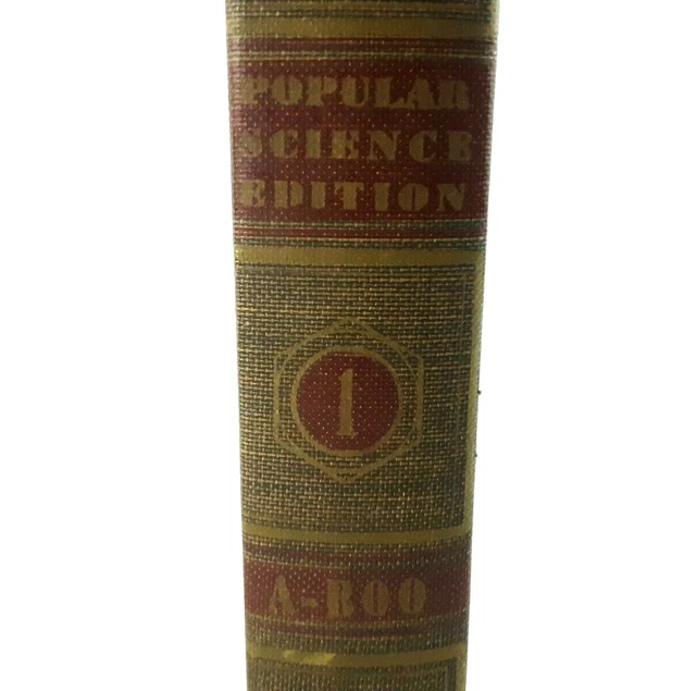 1960 Volume 1 Illustrated Do It Yourself Encyclopedia Popular Science Edition