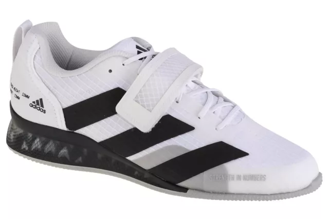 adidas Adipower Weightlifting 3 GY8926, Homme, chaussures d'entraînement, Blanc