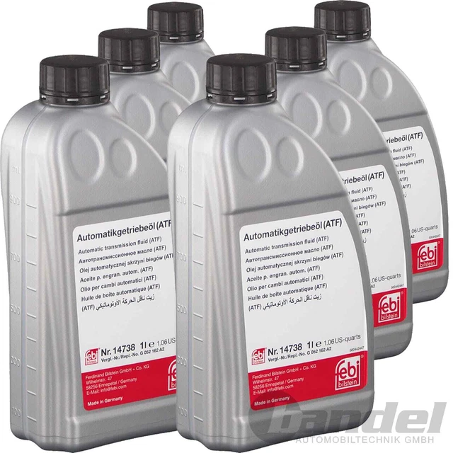 6L Olio Cambio Automatico Febi Olio Cambio Automatico Olio Cambio Automatico Atf Olio 14738