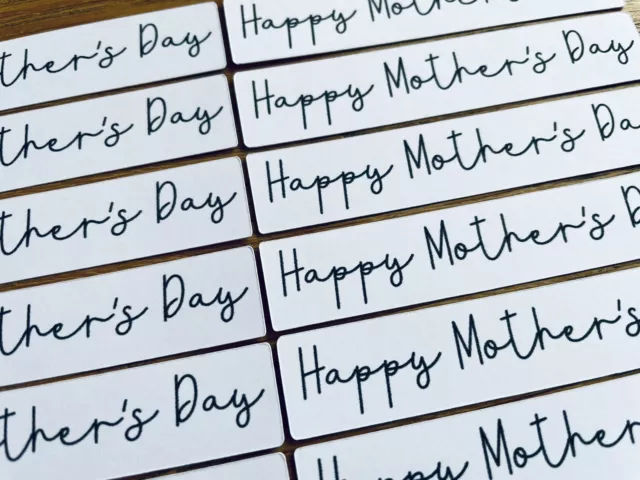 *SALE* 15x Happy Mothers Day Card Toppers Sentiments Banners Card Making 3