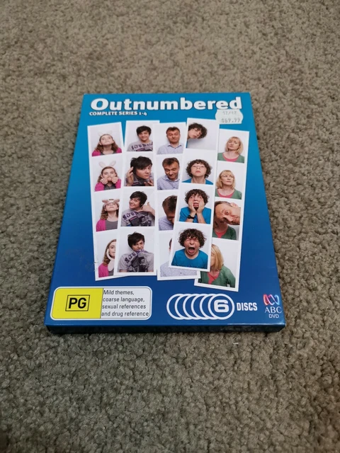 OUTNUMBERED COMPLETE SERIES 1 - 4 Region 4 DVD $29.99 - PicClick AU