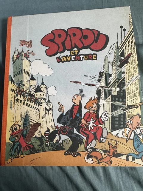 BD SPIROU ET FANTASIO ET L'AVENTURE JIJE 1948 2010 Fac Simile