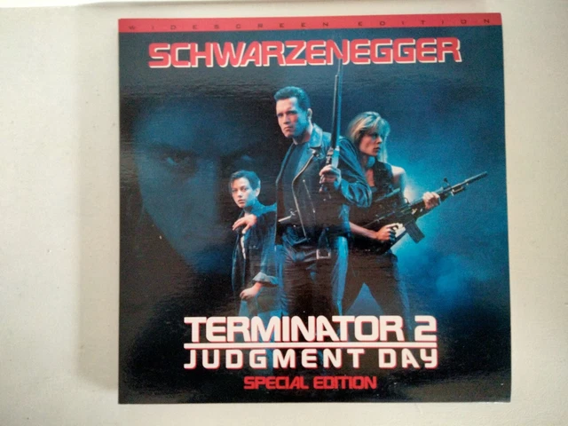 TERMINATOR 2 JUDGEMENT DAY LASERDISC Letter from James Cameron