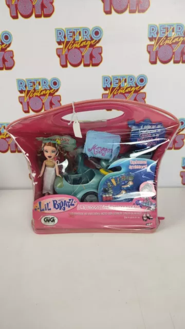 Meygan Side Car Canoa Moto Lil Bratz  Fashion Gig Mga Entertaiment Mini Doll '03 2