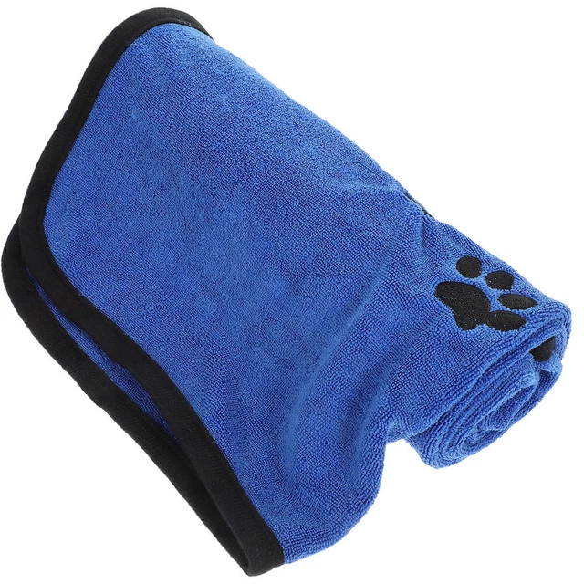 Asciugamano da bagno per animali domestici asciugamano da bagno ad asciugamano da bagno ad asciugamano da doccia assorbente d'acqua per animali domestici