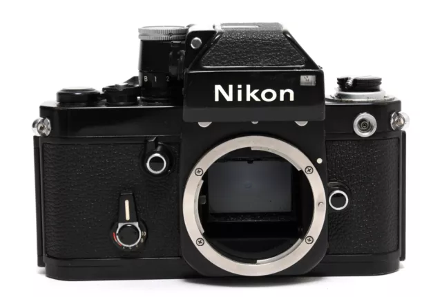 Nikon F2 Photomic Camera Body Black 35mm SLR w. body cap 2