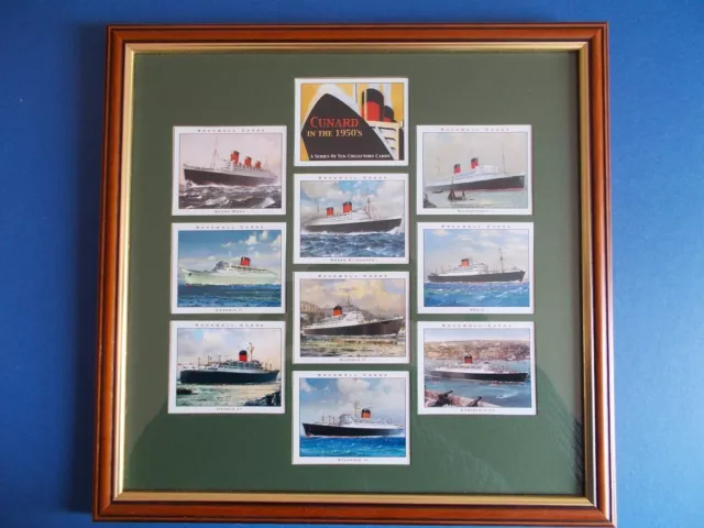 Trade Cards By Rockwell - Cunard In The 1950'S