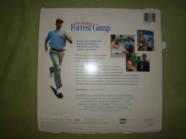 Laserdisc - Laser Disc - Laser Disque - Ld - Forrest Gump - 1994 2