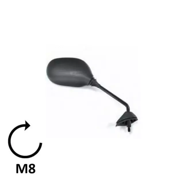 Miroir Rétroviseur Noir Droite pour Yamaha Xenter 125 150