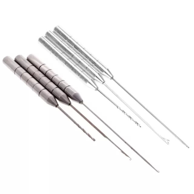 3in1 Carp Fishing Rigging Stainless Steel Needle Fish Drill Tackle Set Tool 2