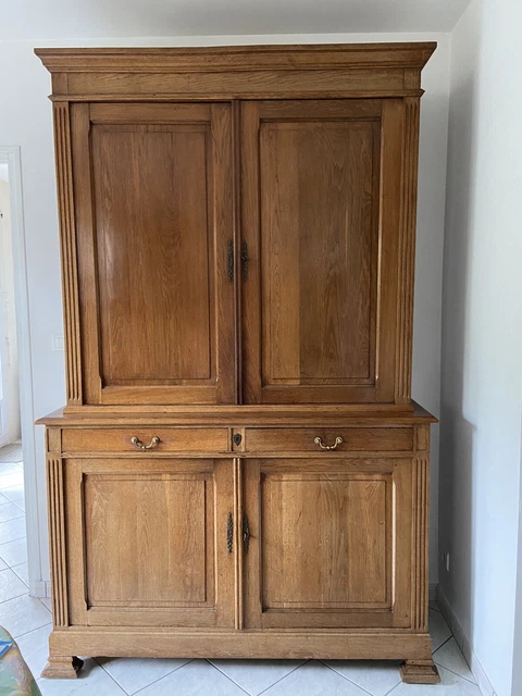 Enfilade art déco, meuble buffet ancien, vaisselier vintage