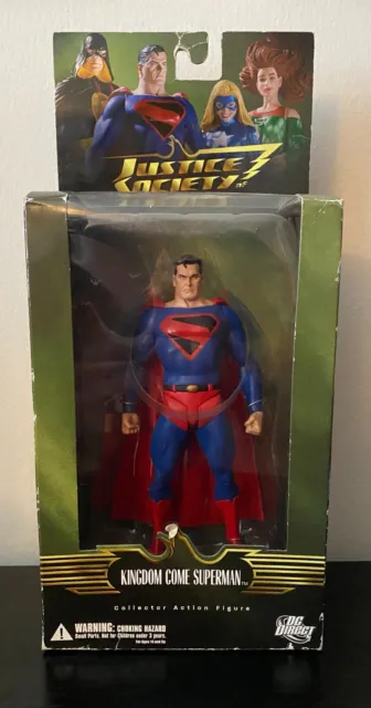 DC Direct Justice Society of America Kingdom Come Superman figure MOC