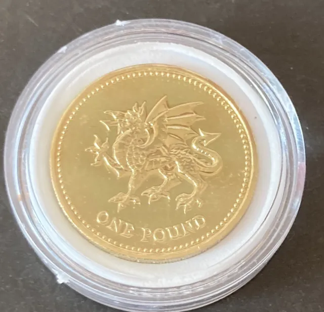 2000 Brilliant uncirculated £1 Coin, One Pound,UK,Royal Mint 🇬🇧