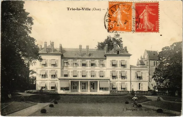 CPA Trie-la-Ville - Le Chateau (1032822)