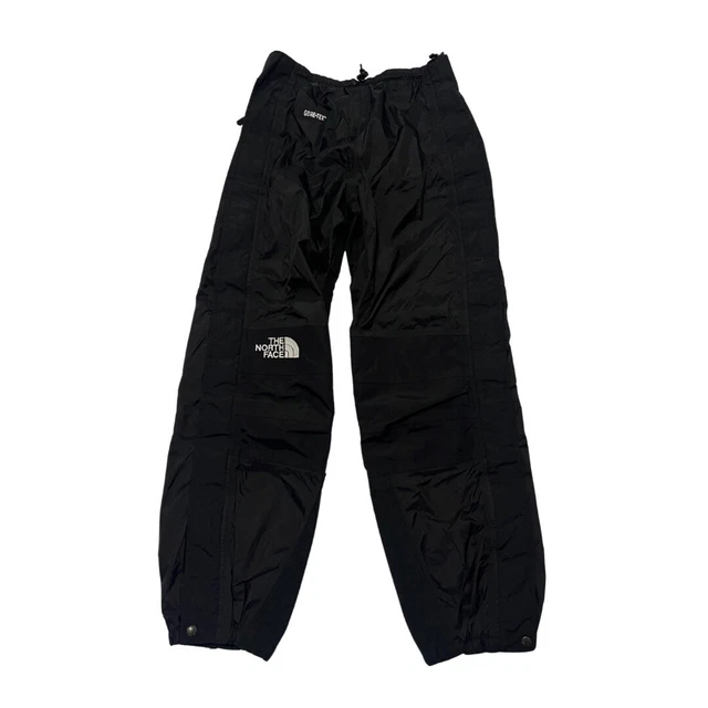The North Face Women's Gore-Tex Full Side Zip Snow Ski Rain Pants Black Sz Small