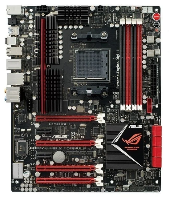 ASUS ROG CROSSHAIR V Formula Z AM3+ AMD 990FX ATX Motherboard Used £328 ...