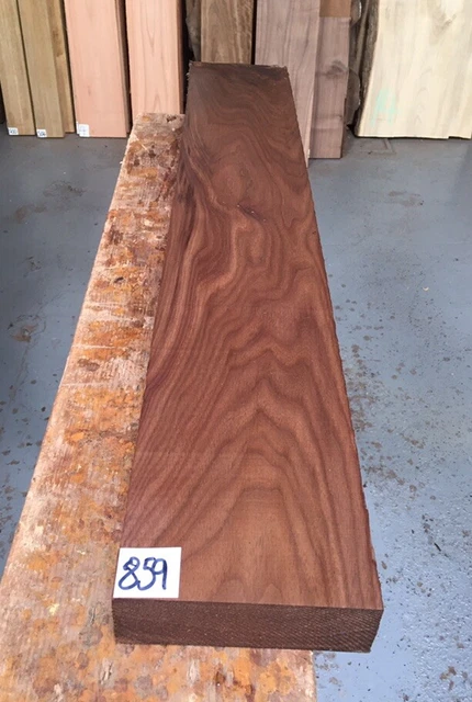 Noce americano 2"" (50 mm) bordo quadrato / essiccato in forno / legni duri esotici / legname