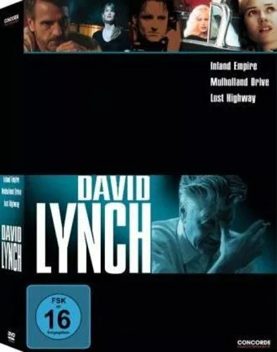 David Lynch Box - Lost Highway /Mulholland Drive /Inland Empire - 3 DVDs NEU OVP