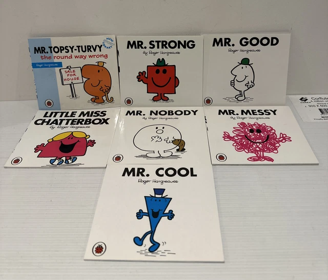 SET OF 7 Mr Men & Little Miss Books - Collection - Roger Hargreaves EUR ...