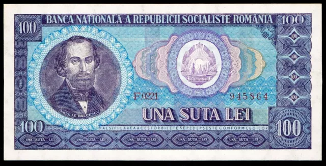 ROMANIA - 100 LEI 1966 UNC P 97a