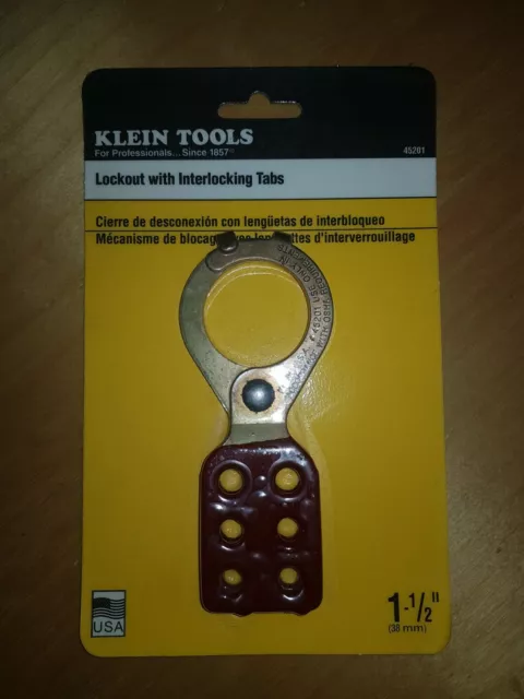 Klein Tools lockout 45201 NUOVO.