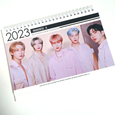 ATEEZ PHOTO DESK Calendar 2023 2024 Calender Sticker KPOP White Goods