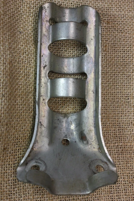 Vintage Flag Pole 3/4” Bracket Banner Holder Old Rustic Steel 39 Degree Angle