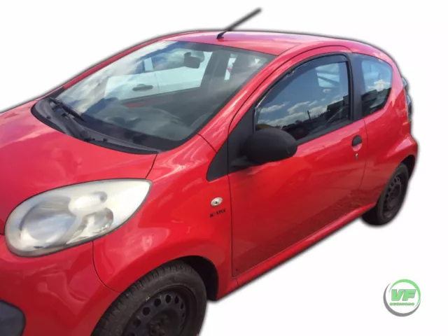 12233 Windabweiser für Citroen C1 3-türer 2005-2014 2tlg HEKO Regenabweiser