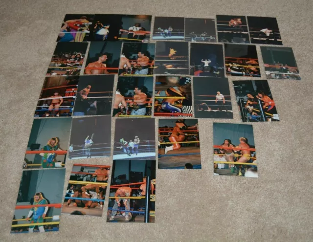 Wwe Wwf Ecw Wrestling Photos Negatives Lot 100+ Macho Man Bret Hart w/ copyright 3