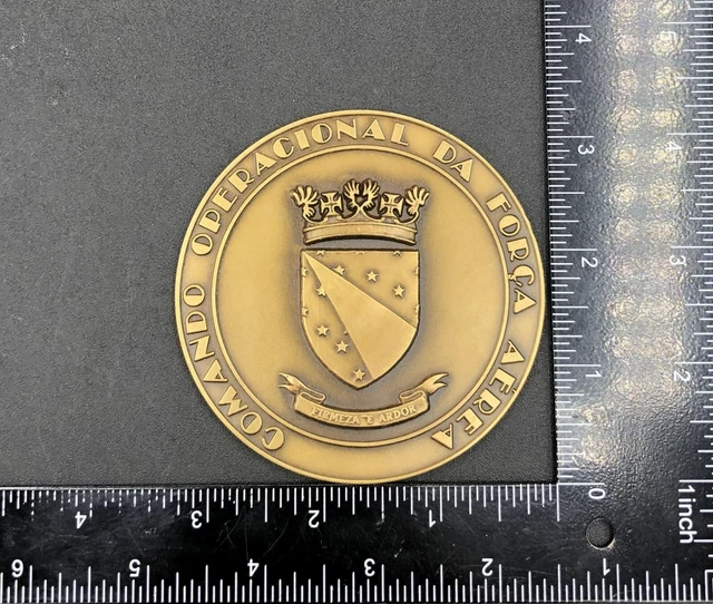 Portuguese Air Force Comando Operacional Da Forca Aerea Challenge Coin/Token