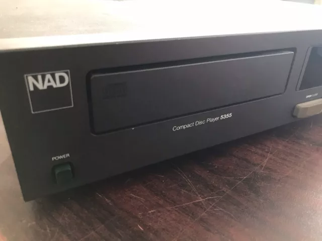 NAD 5355 Compact Disc Player CD Player with original remote WORKING PLEASE READ