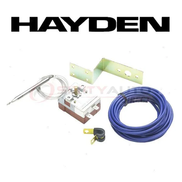 Hayden Engine Cooling Fan Controller for 1982-1983 Pontiac J2000 - Belts tx