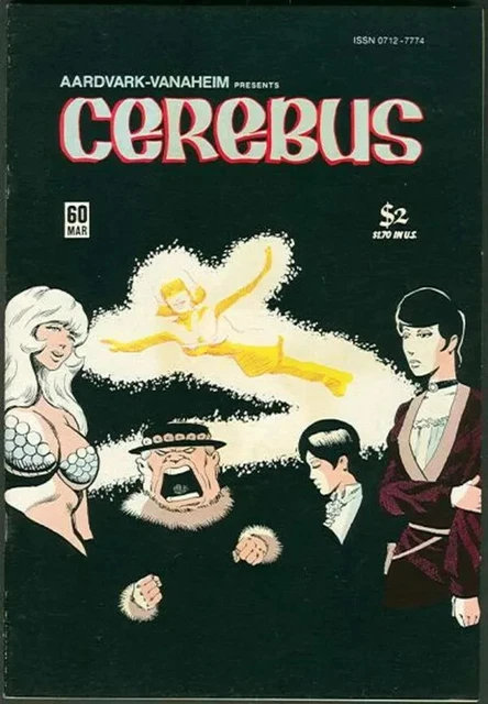 Cerebus #60 9.0 (W) VF/NM Aardvark-Vanaheim 1984 Dave Sim STOCK IMAGE