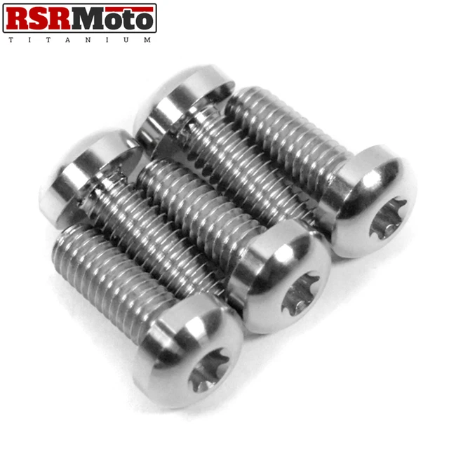 Boulons Titane Pour Disque De Frein Harley Davidson CVO Screamin Eagle - Lot De 5