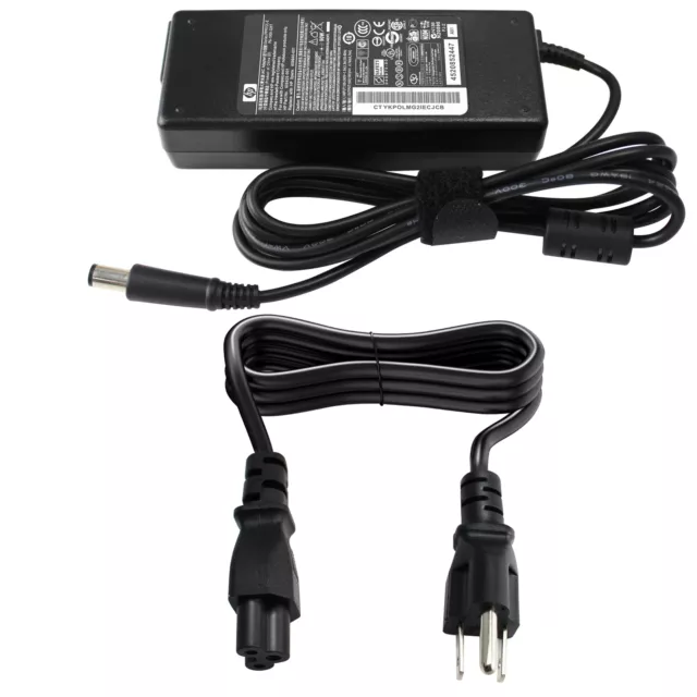 OEM Genuine 90W Power Adapter Charger For Pavilion DV4 DV5 DV6 DV7 G60 G72 G62