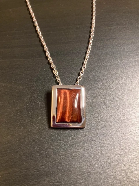 Collier « Élégance Éthérée » En Argent Et Pierre - Pièce Unique - Occasion