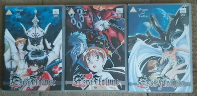 Esca Flowne Anime Bundle DVD X 3 VGC