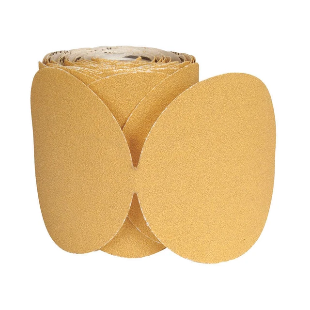 NORTON 63642506176 PSA Sanding Disc,Fine,25 Discs Per Roll