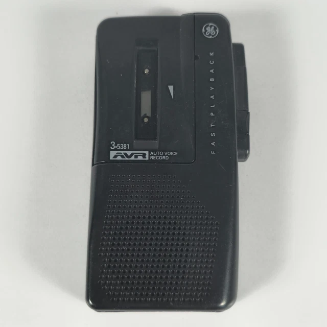 Aazon.co: GE 35381 Voice-Activated Icrocassette Recorder